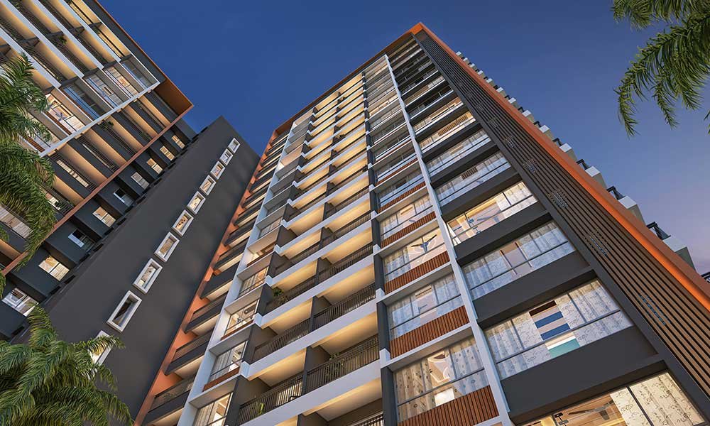 Yashada Dreamsong tower elevation, Mamurdi Pune